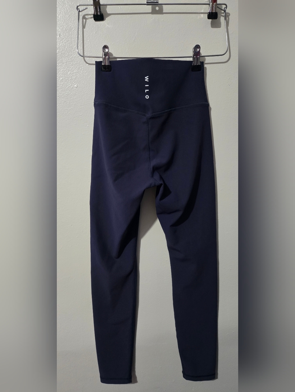 High-Waist Navy Active Leggings - Picture 3 of 5